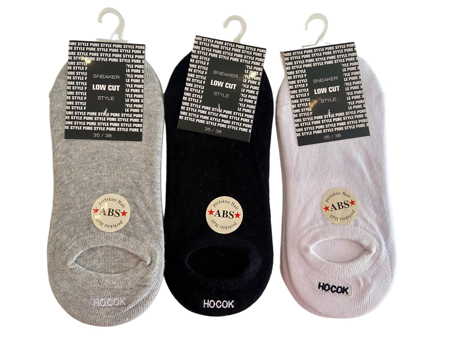 Unisex Füßlinge, 3er Pack