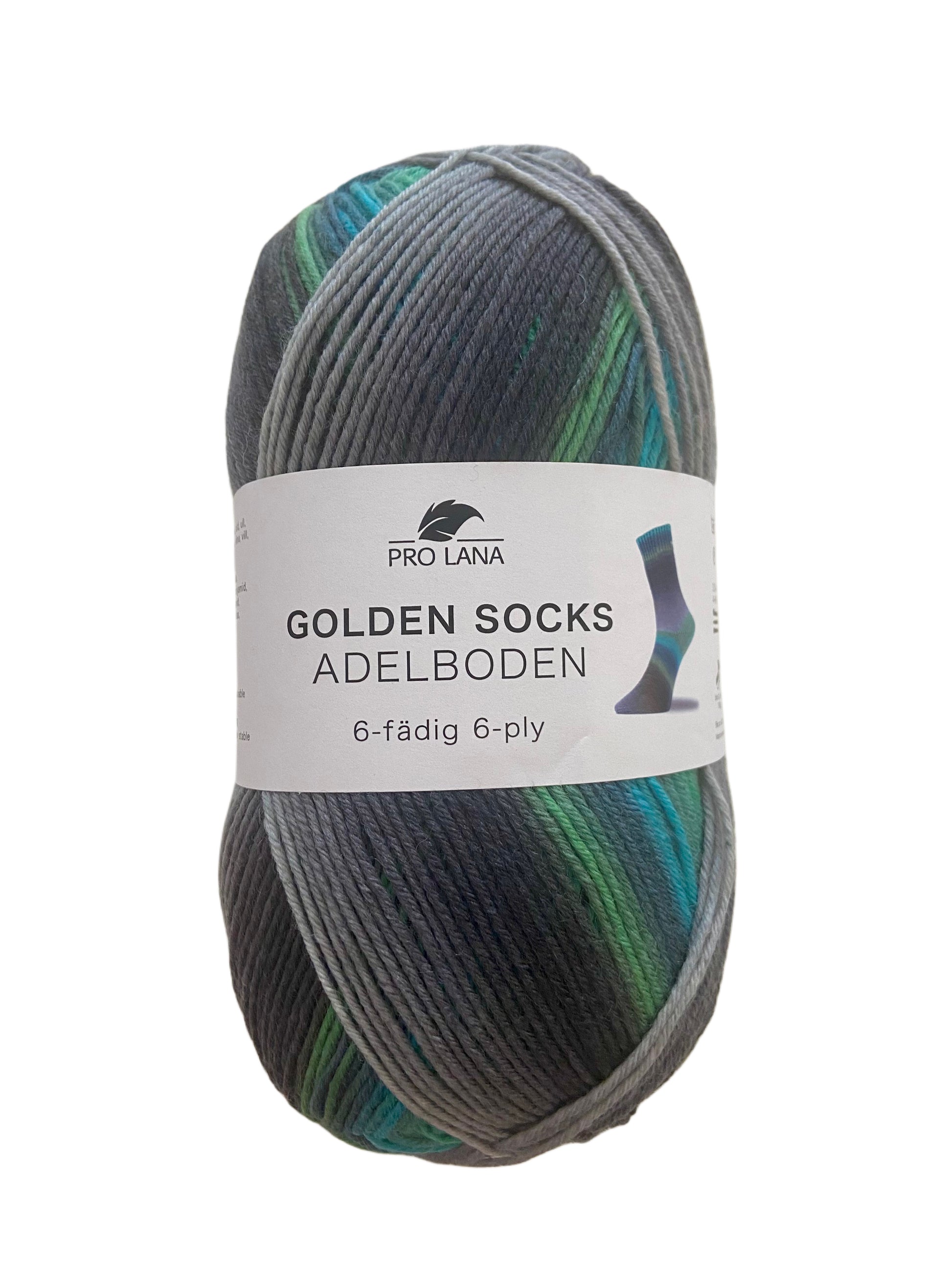 Pro Lana, Golden Socks ADELBODEN, 6-fach, (10,90€ / 150g)