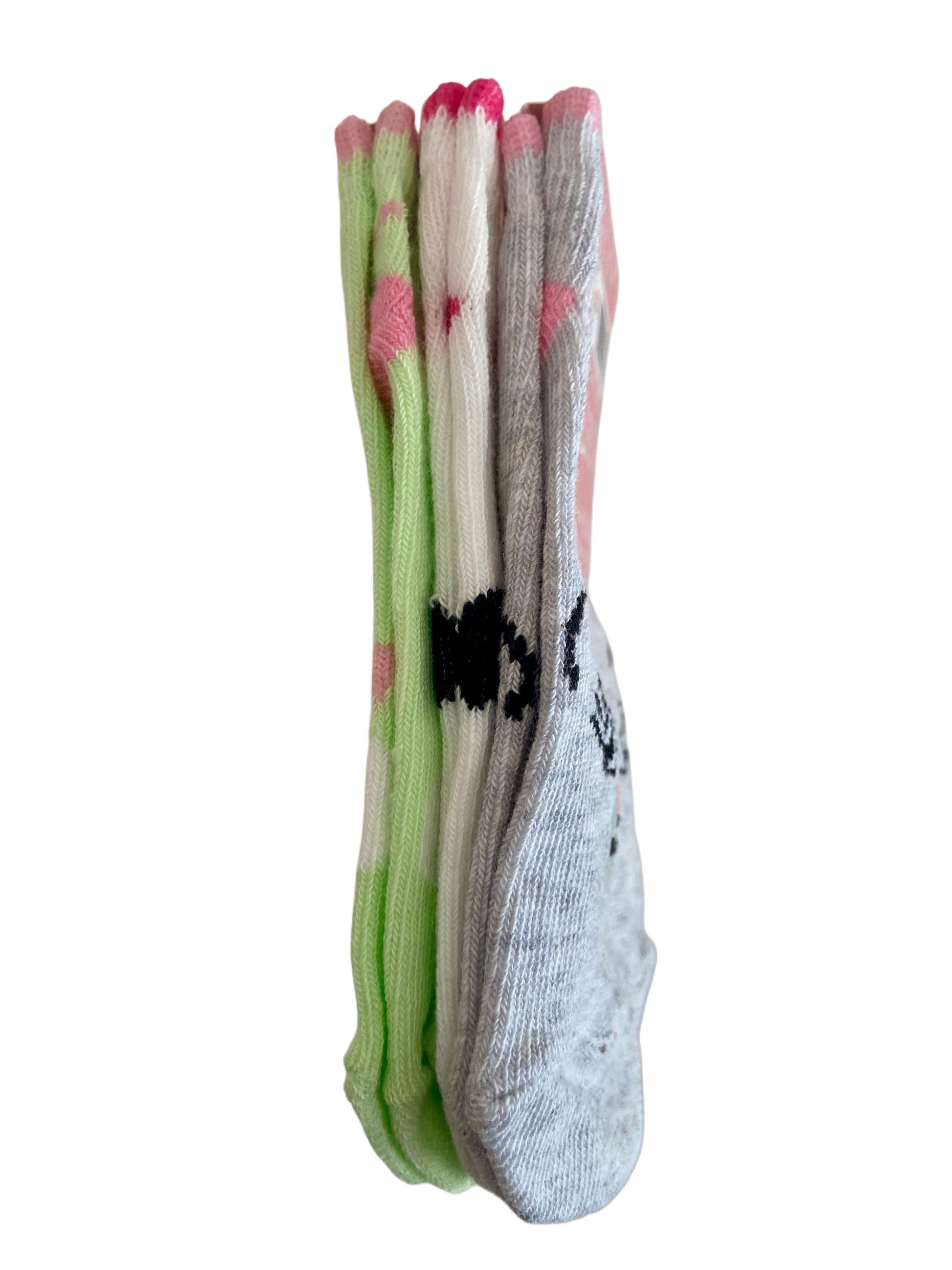 Kindersneaker Tiergesichter, 3er Pack