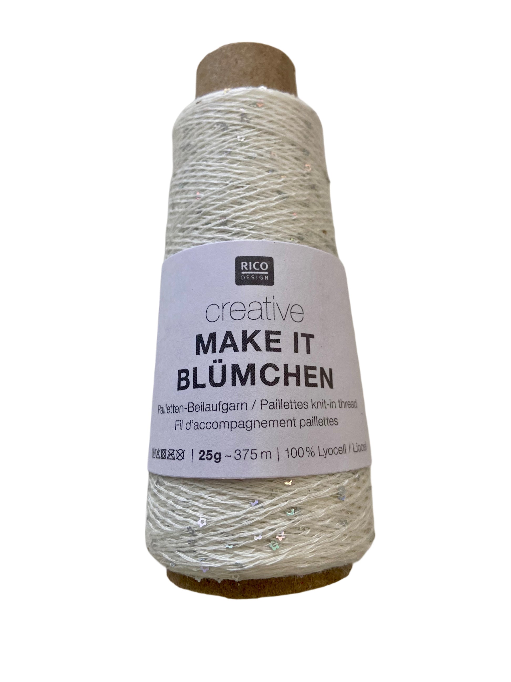 RICO DESIGN, Creative Make It Blümchen, 4-fach, (4,50€ / 25g)