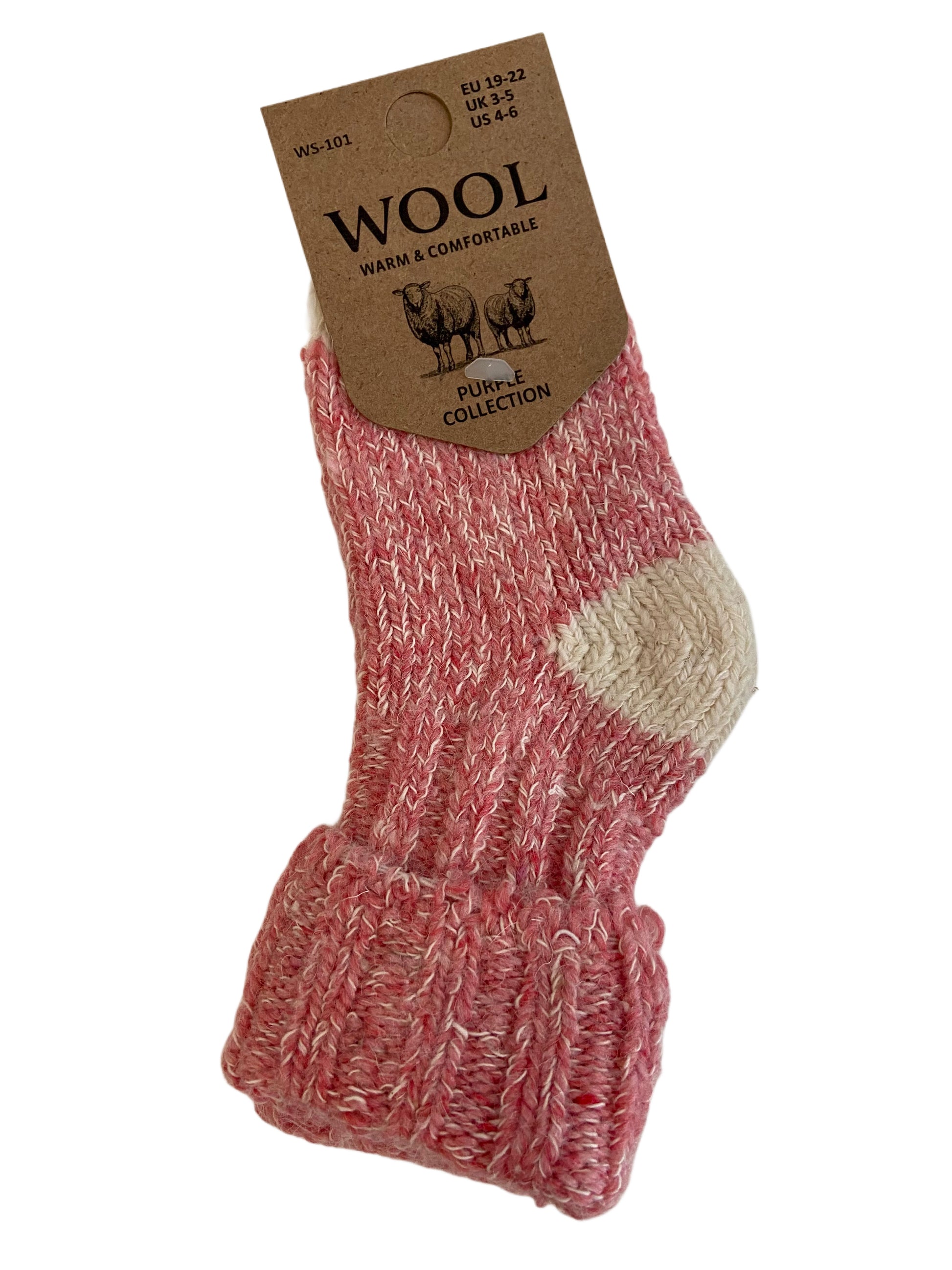 Baby/Kinder Norweger-Socken mit Wolle