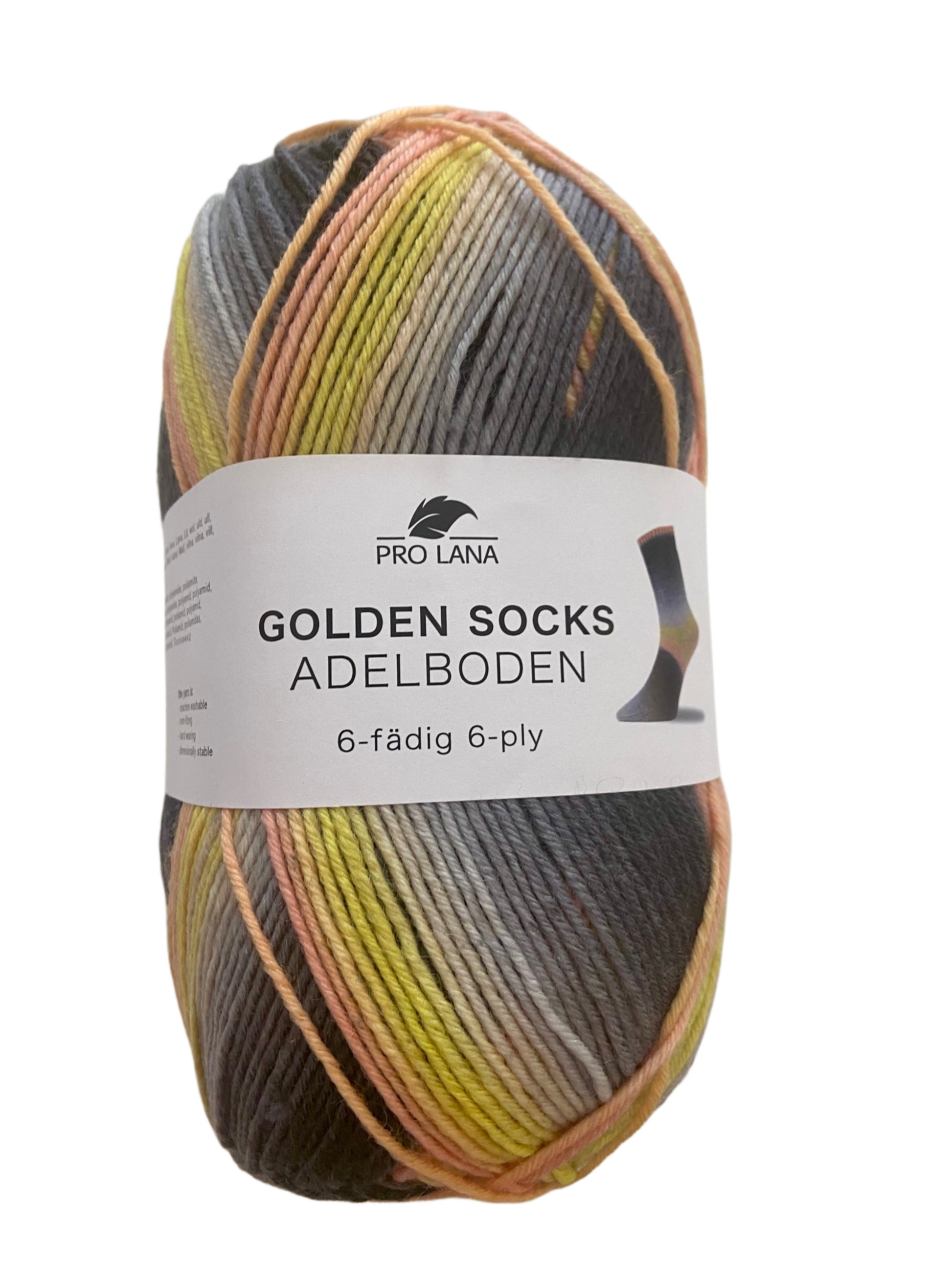 Pro Lana, Golden Socks ADELBODEN, 6-fach, (10,90€ / 150g)