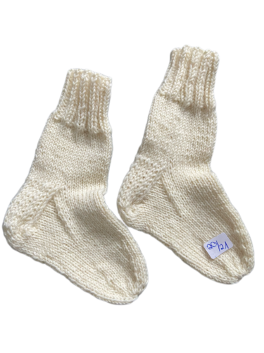 Handgestrickte Socken für Kinder, Gr. 20/21