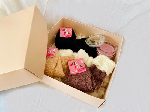 Geschenkbox "Kuschelsocken", One Size