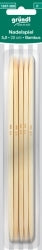 Nadelspiel Bambus, 15 cm, 3,0