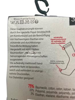 Wellness-Söckchen für den schlanken Fuss, Gr. 30-36
