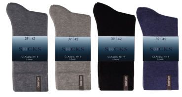 Herrensocken Anzug, 5er Pack