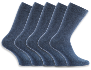 Herrensocken Anzug, 5er Pack