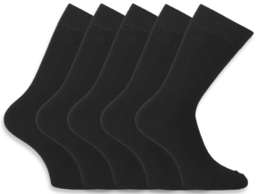 Herrensocken Anzug, 5er Pack