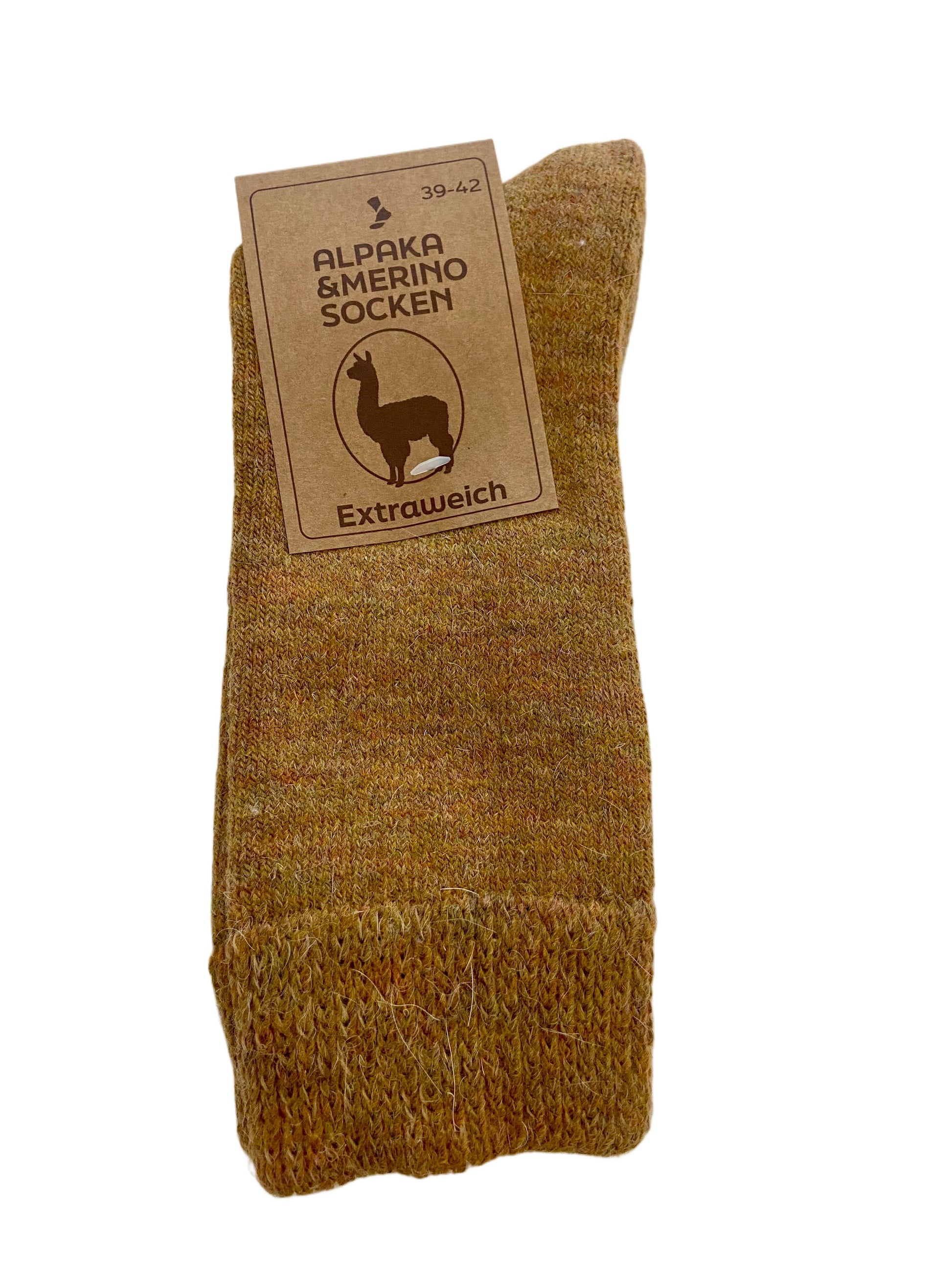 Damensocke Alpaka / Merino