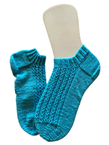 Handgestrickte Sneaker, Gr. 39/40