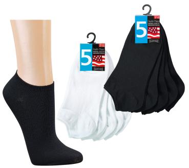 Basic Sneaker, 5er Pack