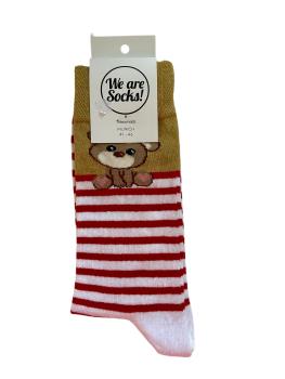 Motivsocke "Teddy", Gr. 41-46