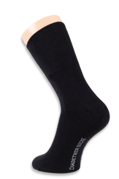 Diabetikersocken, ohne Gummi, 3er Pack