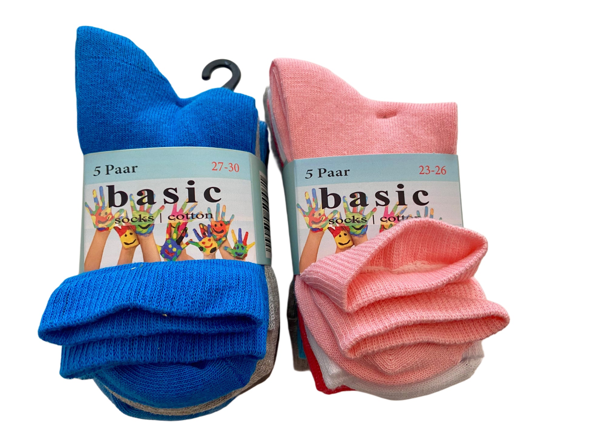 Kindersocken Basic, 5er Pack