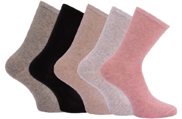 Damensöckchen Melange, 5er Pack