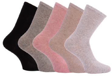 Damensöckchen Melange, 5er Pack