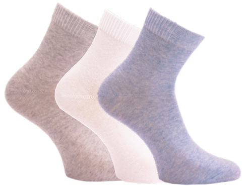 Kurzschaftsocken, 3er Pack