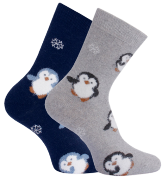 Motivsocken "Pinguin", 2er Pack