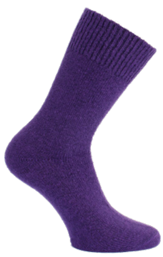 Damensocken Mohair farbig, One Size (Gr. 36-42)