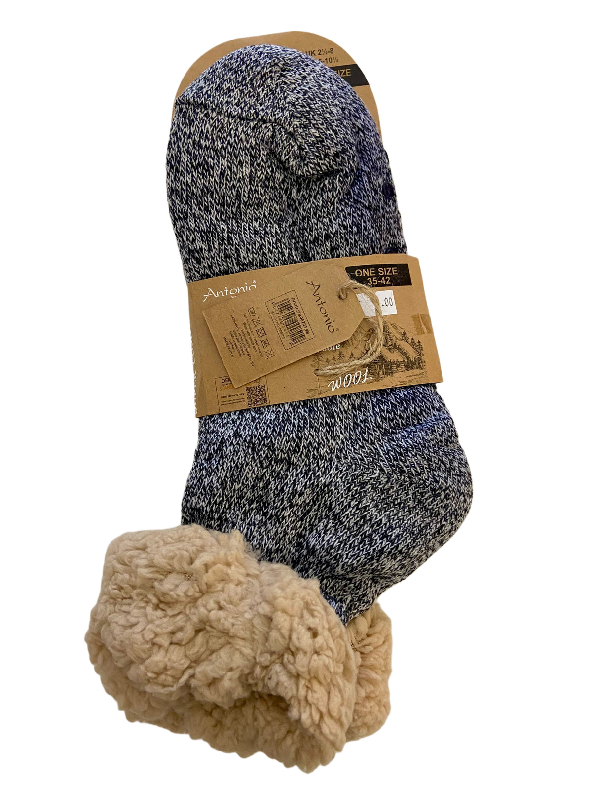 Almsocken mit Teddy und ABS, ONE SIZE Damen