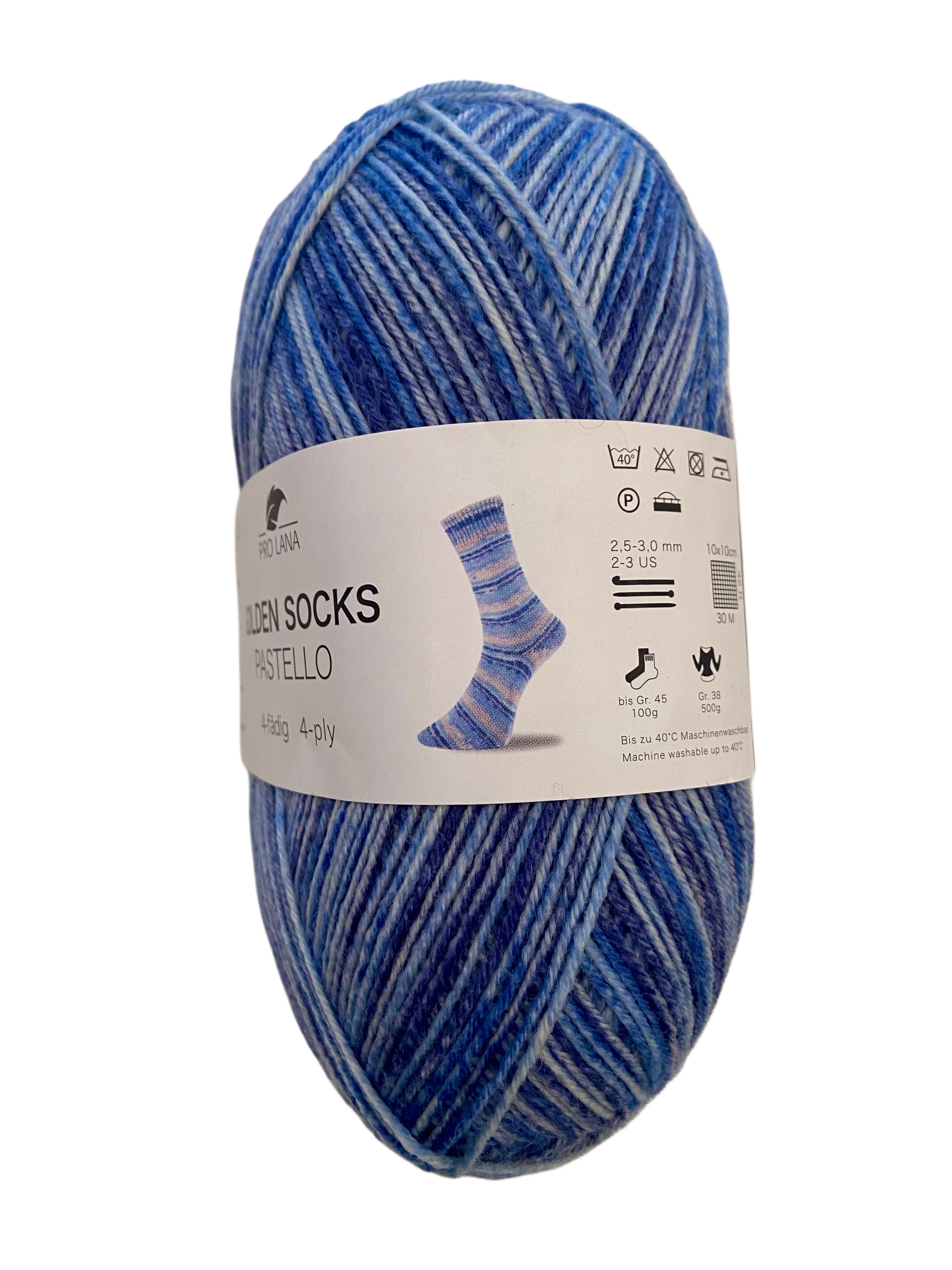 Pro Lana, Golden Socks PASTELLO, 4-fach, (6,95€ / 100g)