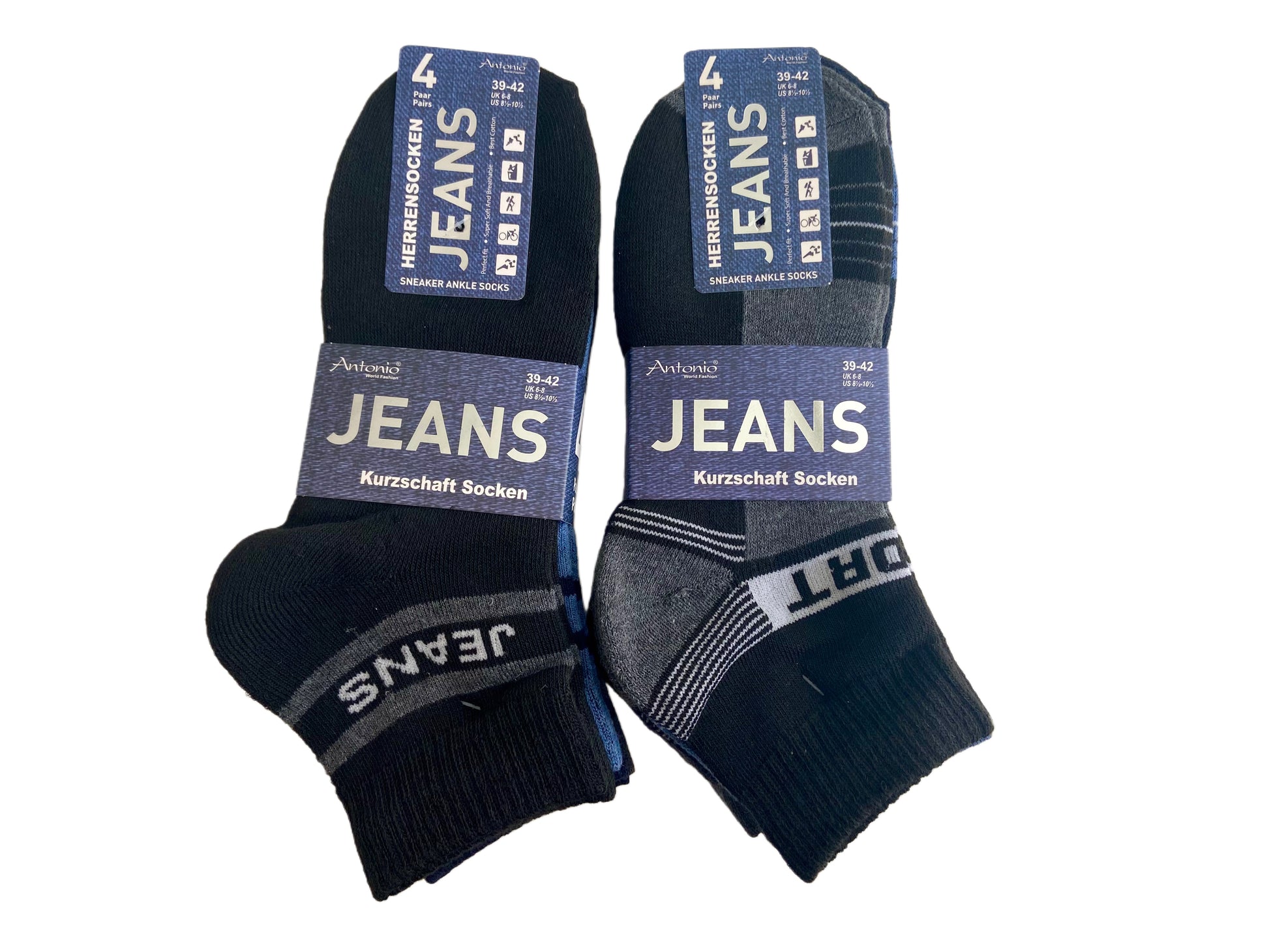 Herrensocken Denim, 3er Pack (Kopie)