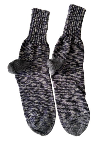 Handgestrickte Socken, Gr. 50/51
