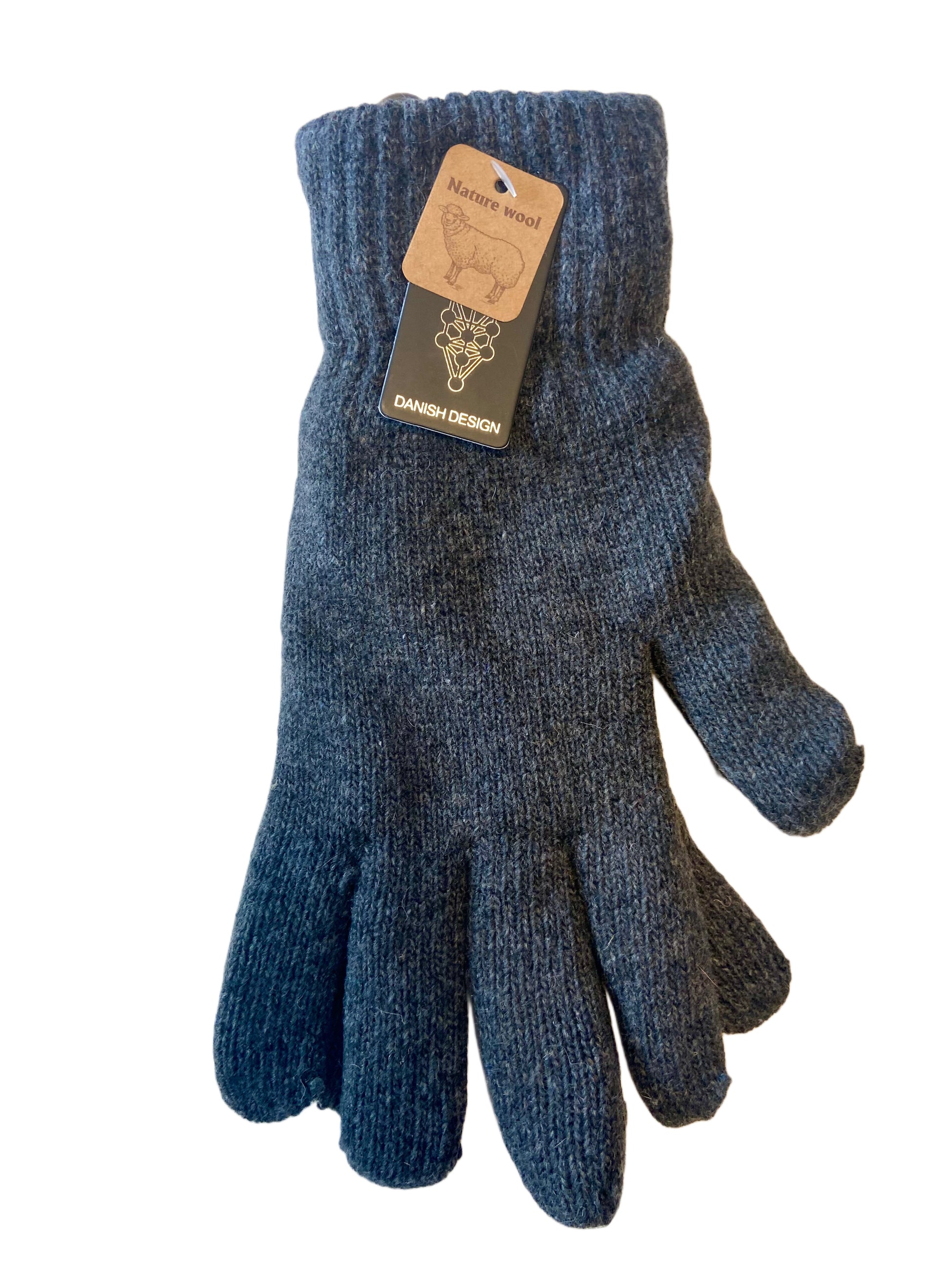 Dicke gestrickte Fingerhandschuhe aus Dänemark