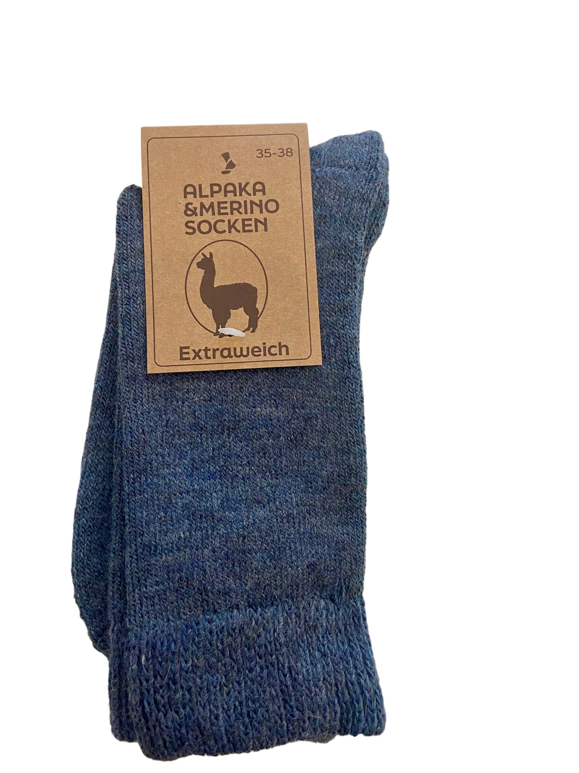 Damensocke Alpaka / Merino