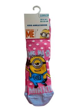 Kindersöckchen "Minion", Gr. 23-26