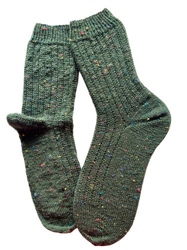Handgestrickte Socken, Gr. 46/47