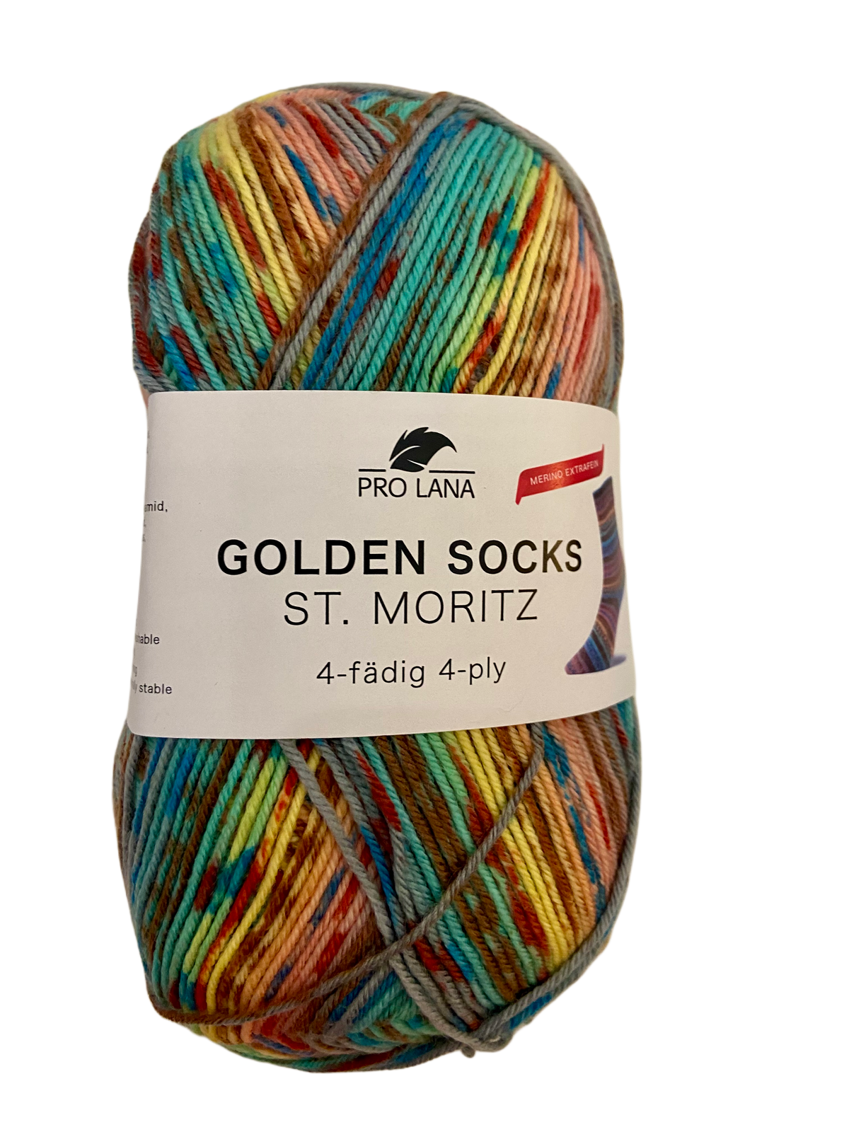 Golden Socks St.Moritz Merino extrafein, 4-fach, (11,90€ / 100g) (Kopie)
