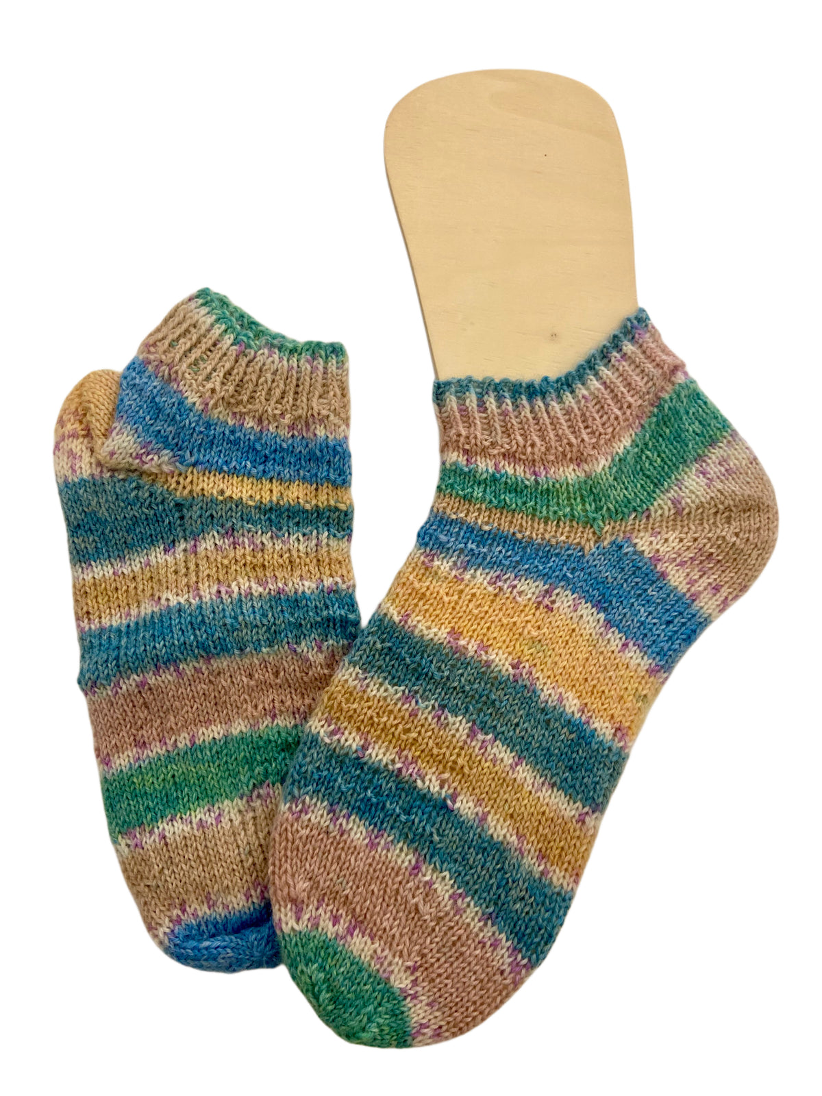 Handgestrickte Socken, Gr 36/37