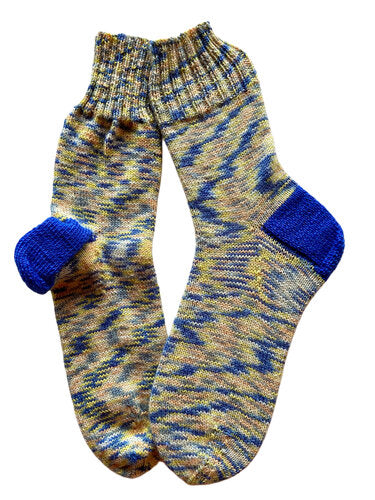 Handgestrickte Socken, Gr. 42/43
