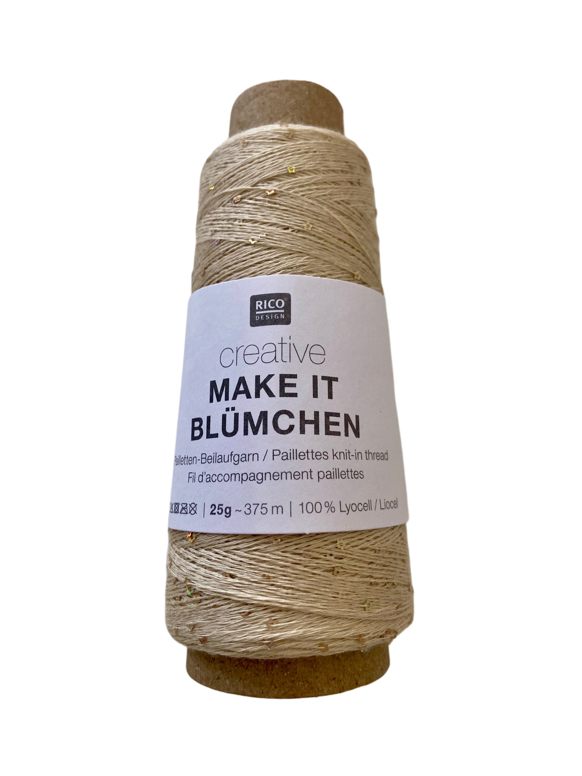RICO DESIGN, Creative Make It Blümchen, 4-fach, (4,50€ / 25g)