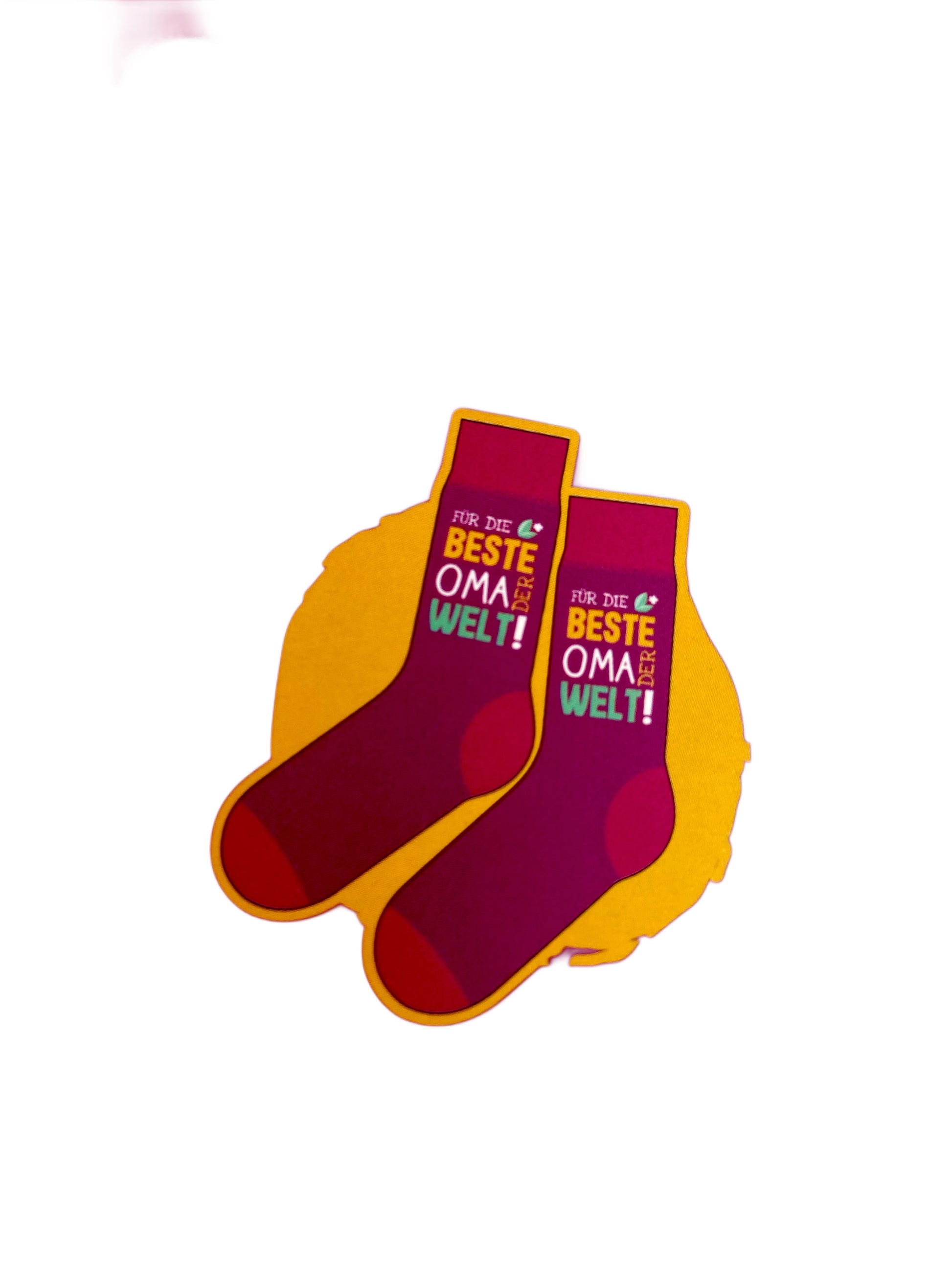 Grußkarten-Socken
