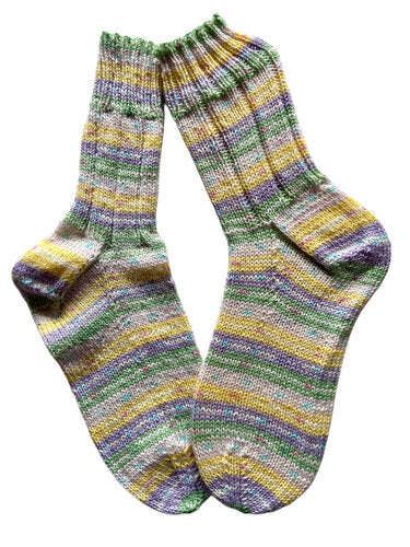 Handgestrickte Socken, Gr. 41/42