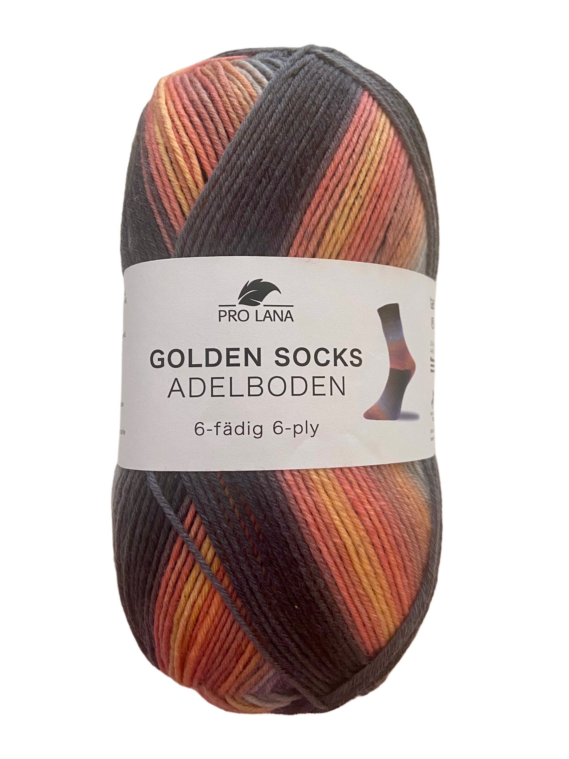 Pro Lana, Golden Socks ADELBODEN, 6-fach, (10,90€ / 150g)