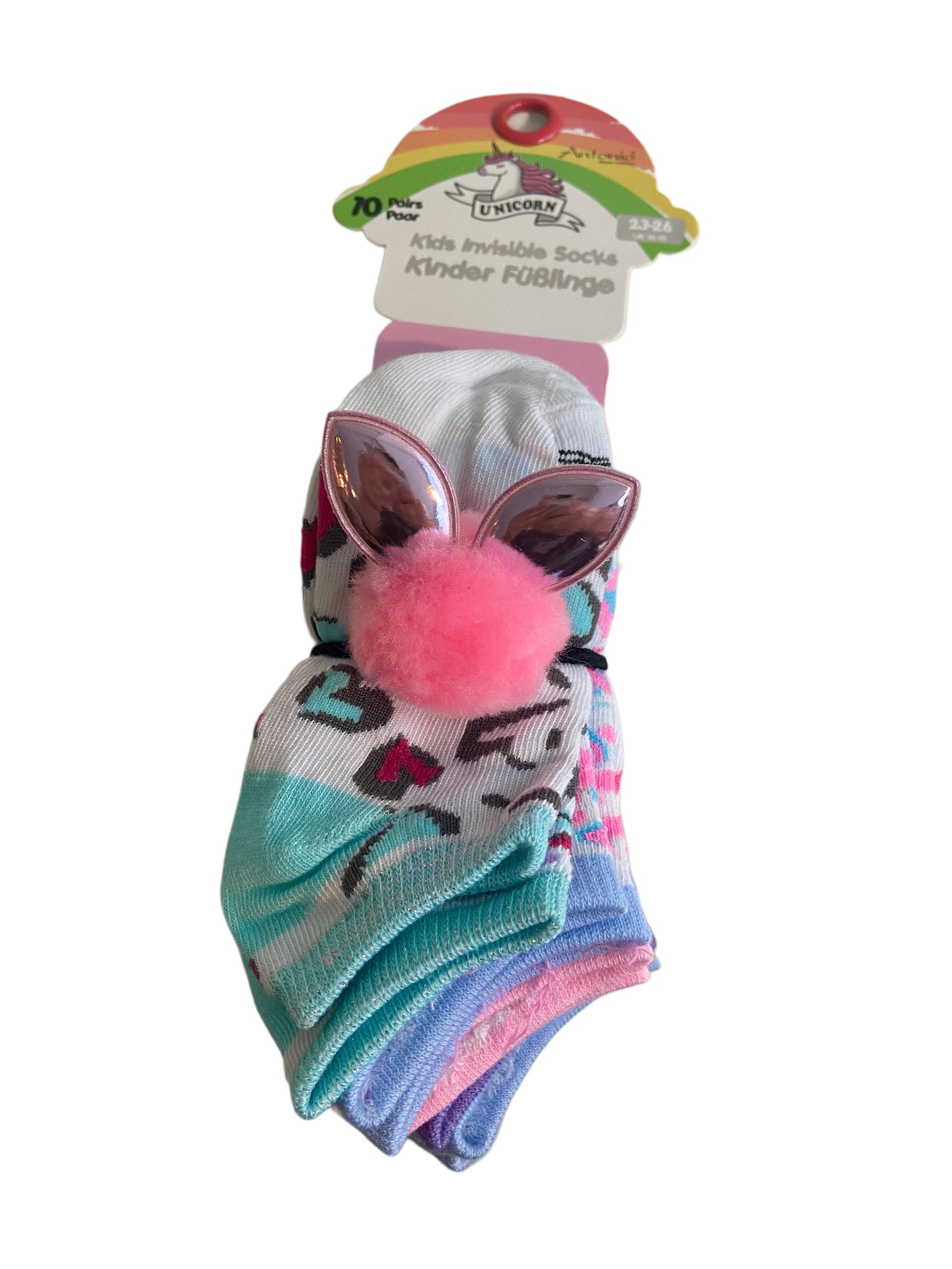 Mädchensneaker Katze, 10er Pack