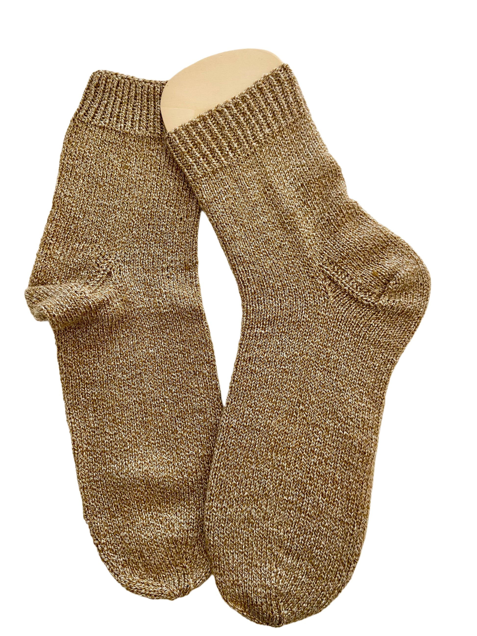 Handgestrickte Socken, Gr. 43/44