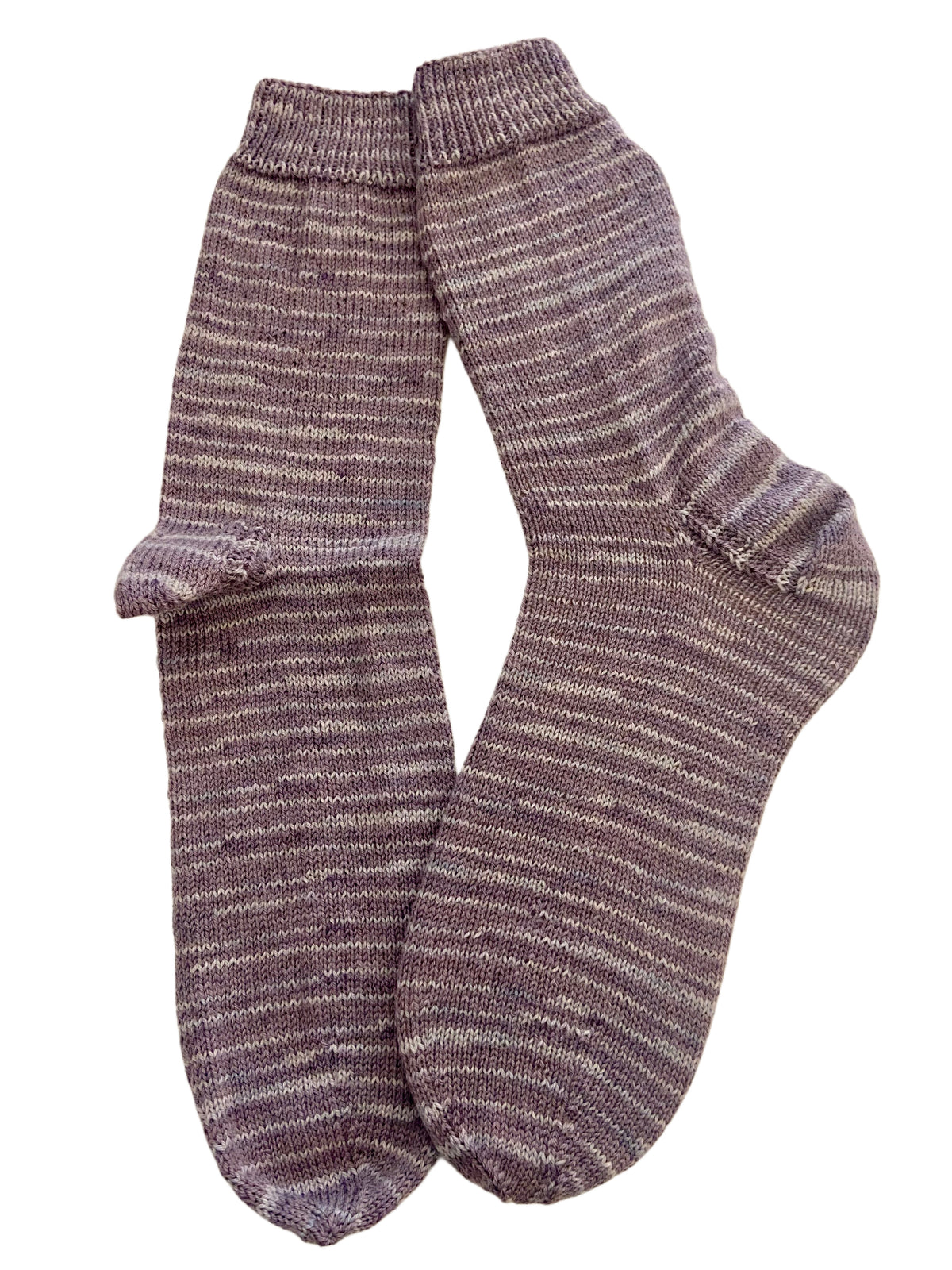 Handgestrickte Socken, Gr. 48/49