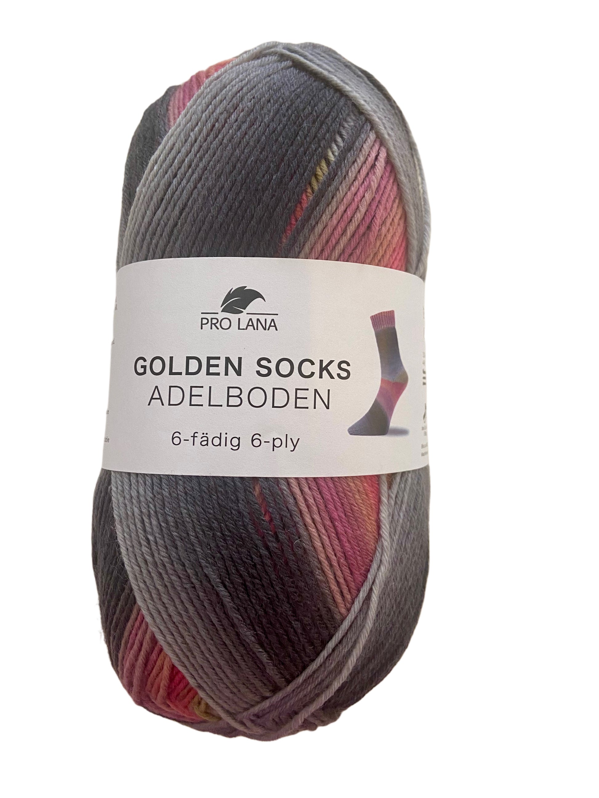 Pro Lana, Golden Socks ADELBODEN, 6-fach, (10,90€ / 150g)