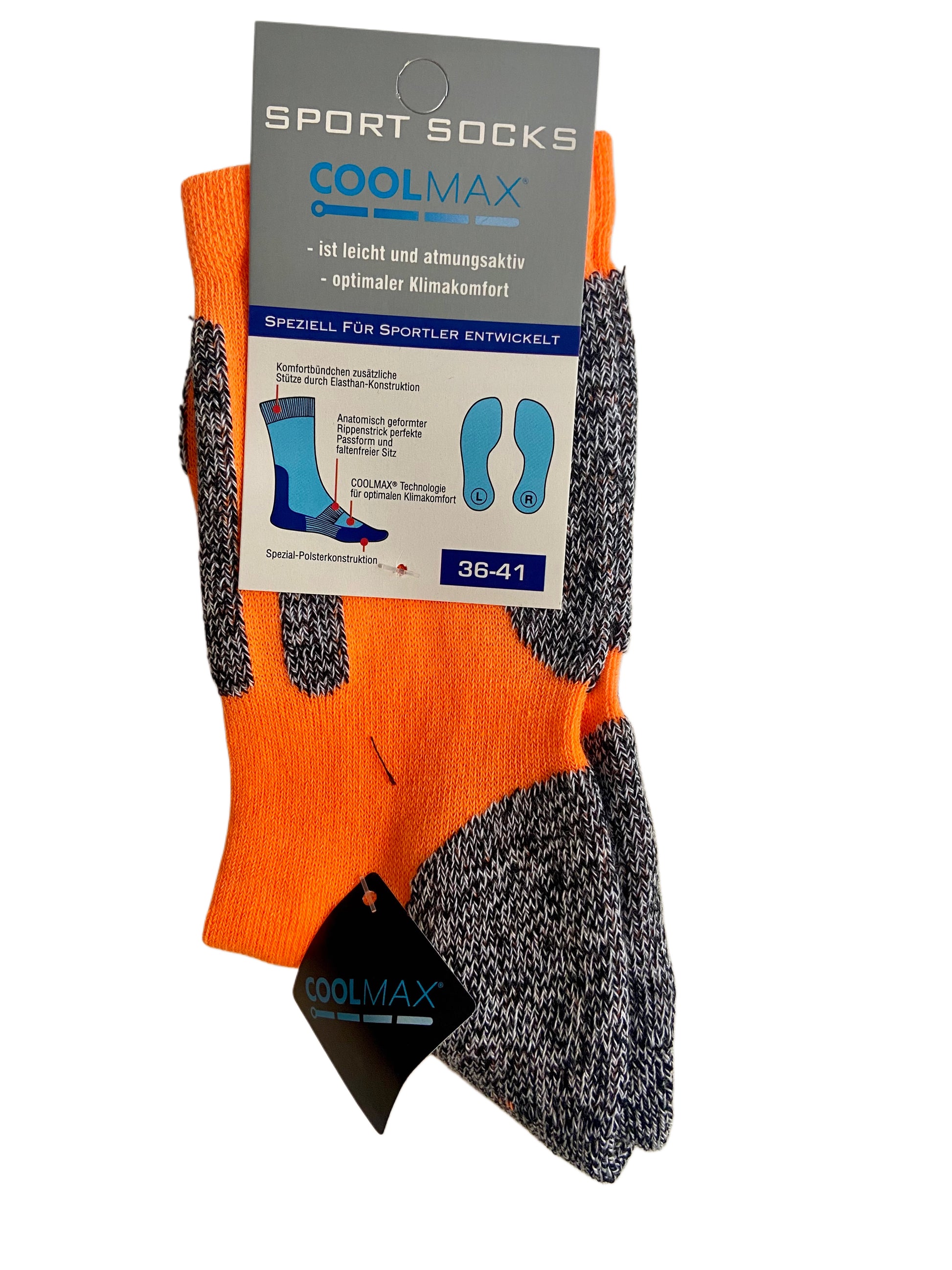 COOLMAX® Sport- und Bike-Socks, Neon