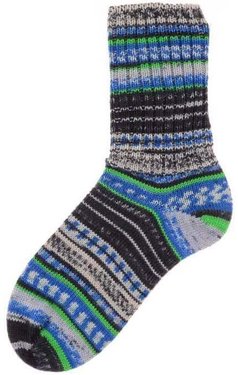 Stricksocken "Wie von Oma gestrickt", Gr. 42/43