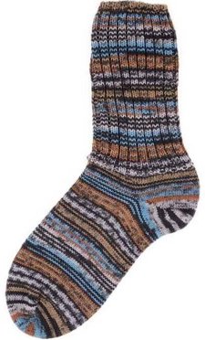 Stricksocken "Wie von Oma gestrickt", Gr. 44/45