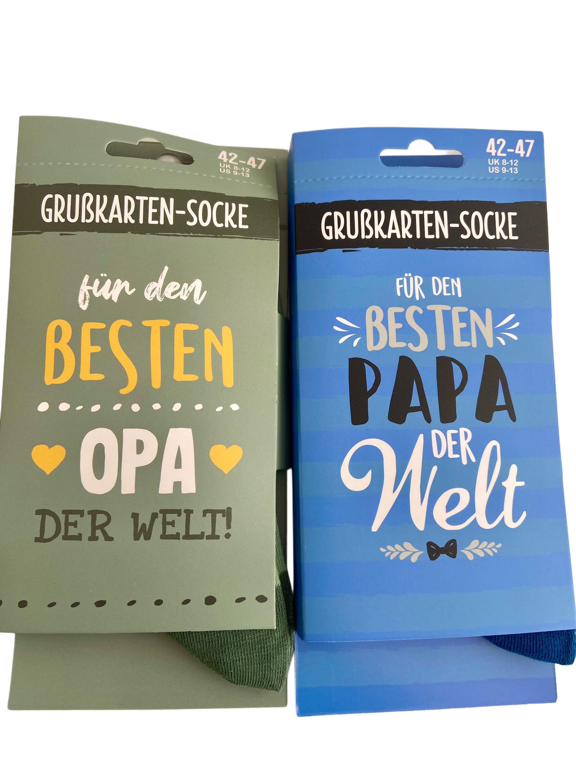 Grußkarten-Socken