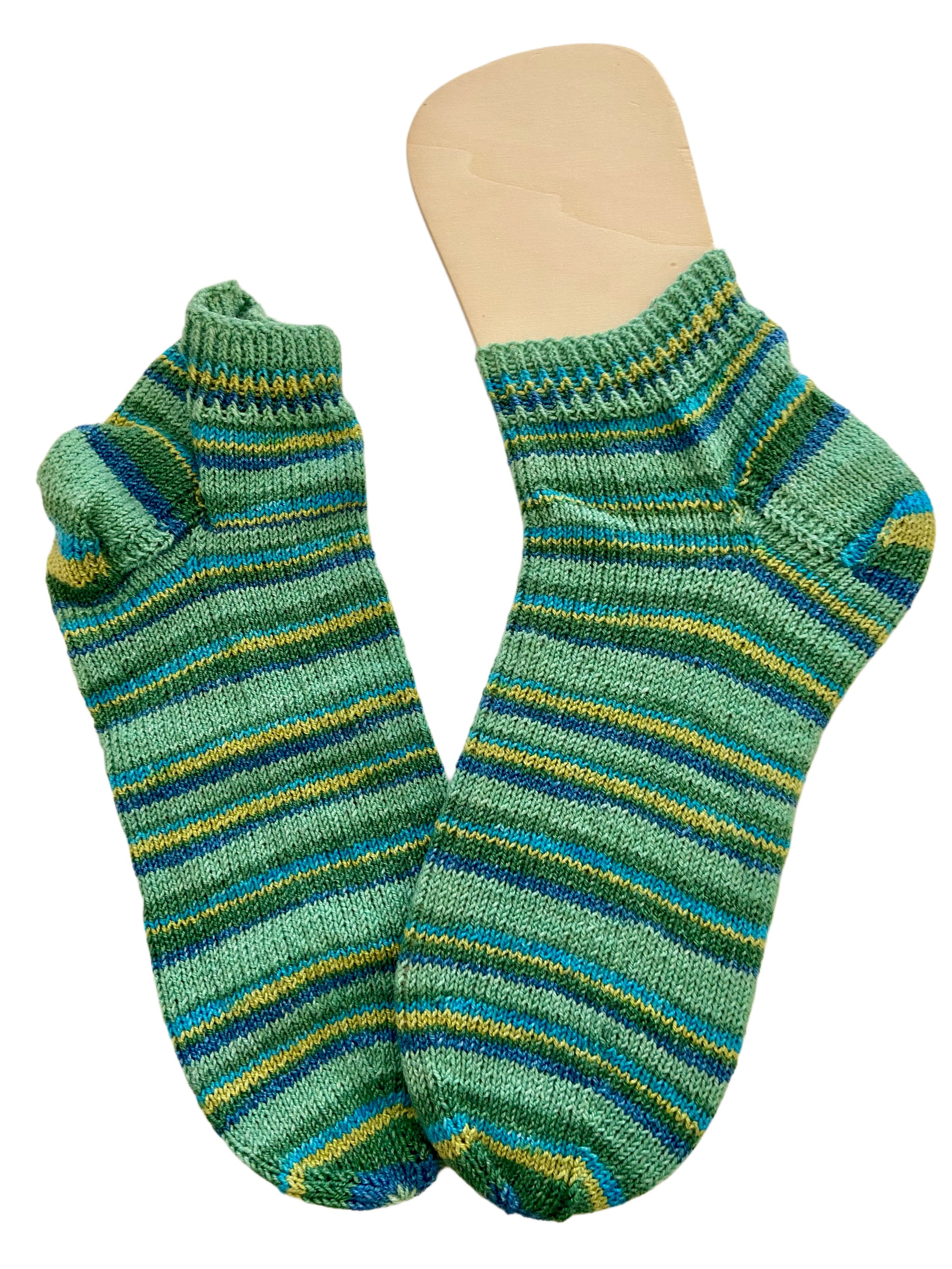 Handgestrickte Sneaker, Gr. 43/44