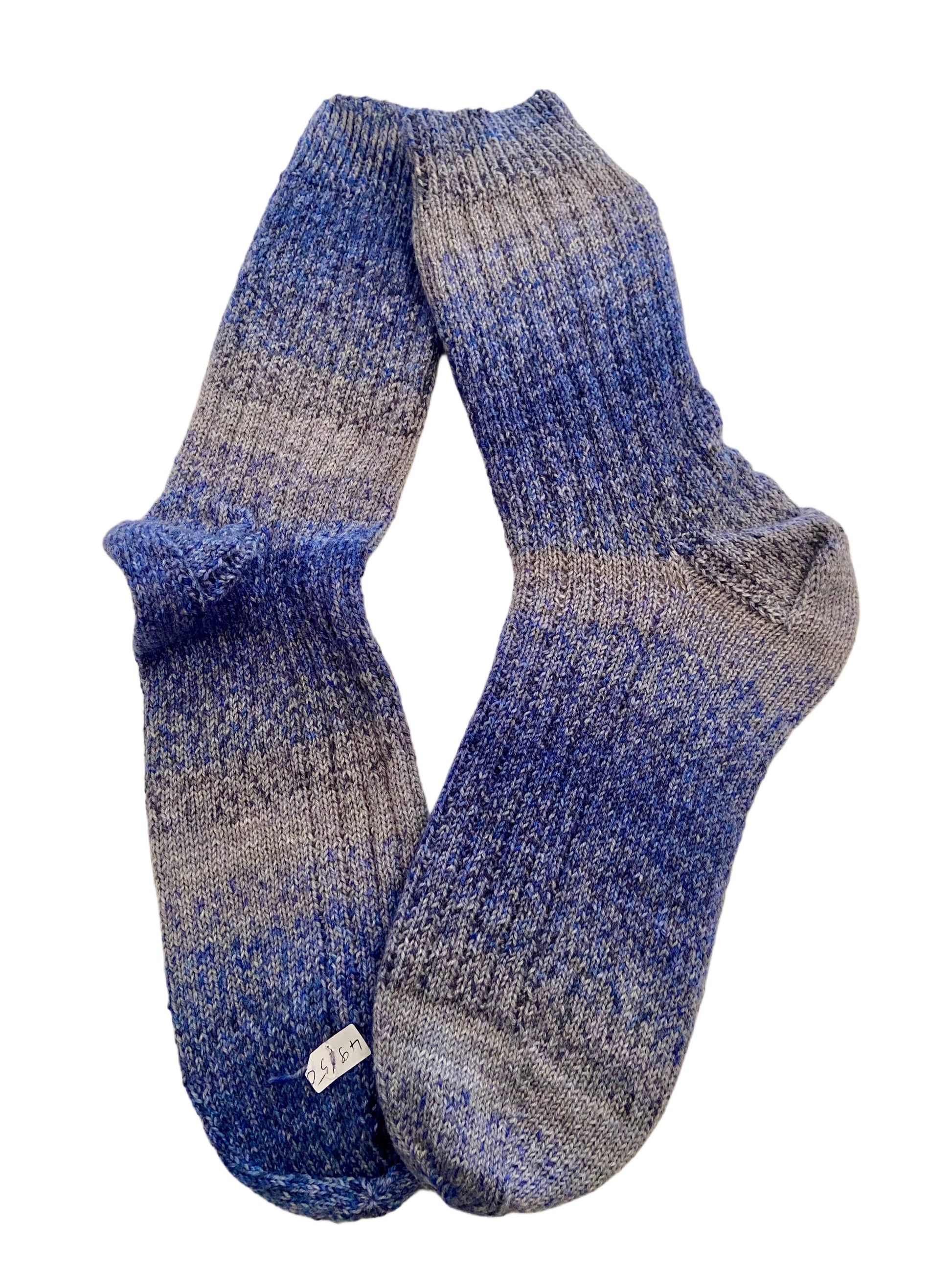 Handgestrickte Socken, Gr. 49/50