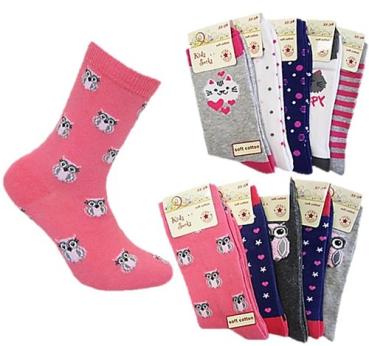 Mädchensocken, 5er Pack